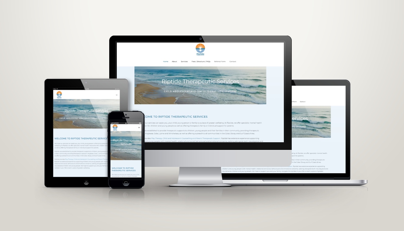 Riptide Therapeautic Services Website Development