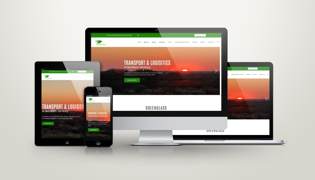 GreenGlass Website ReDesign