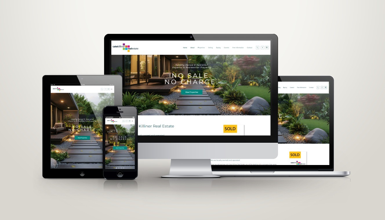 Cate Killiner Real Estate Website Redesign